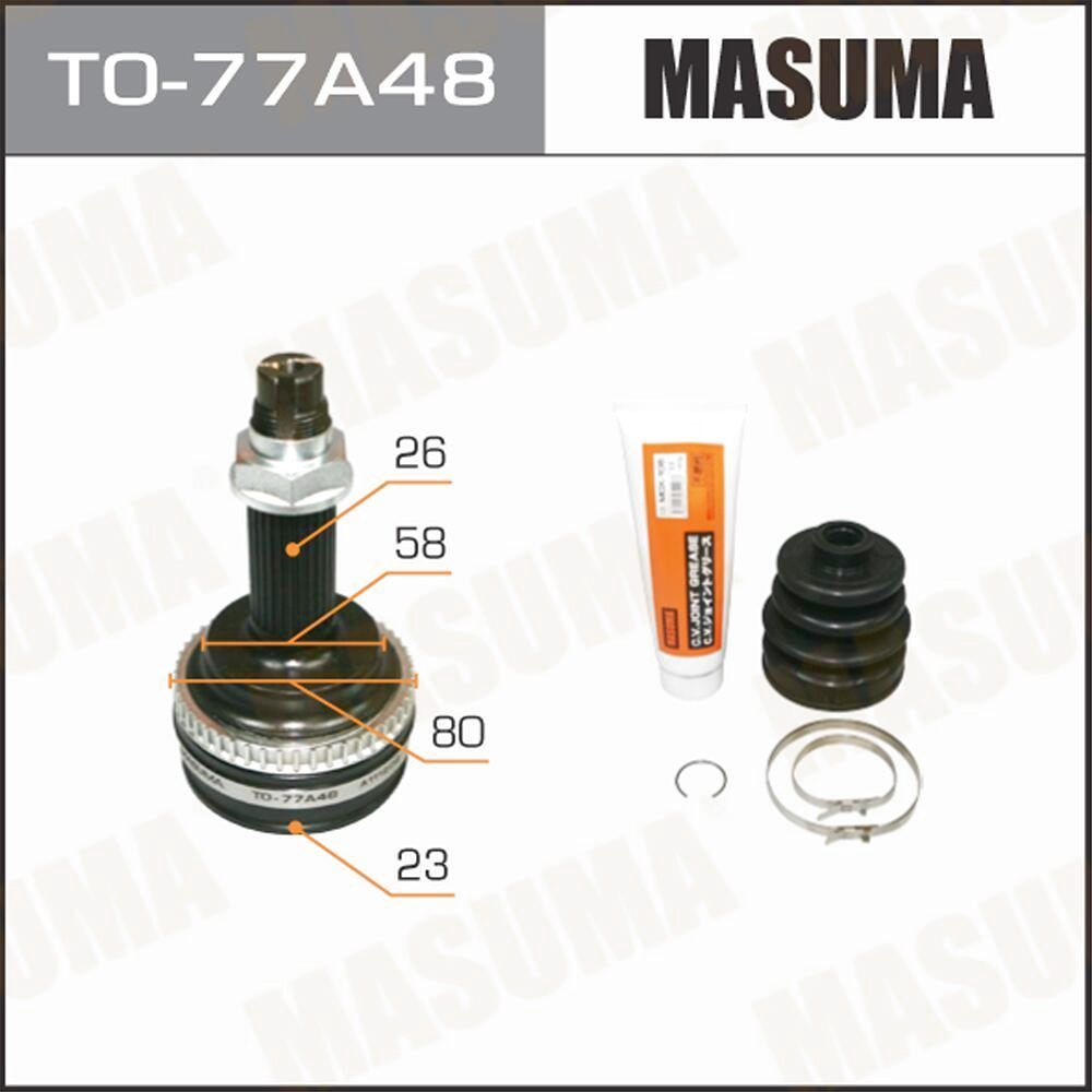 Masuma TO77A48 комплект Toyota